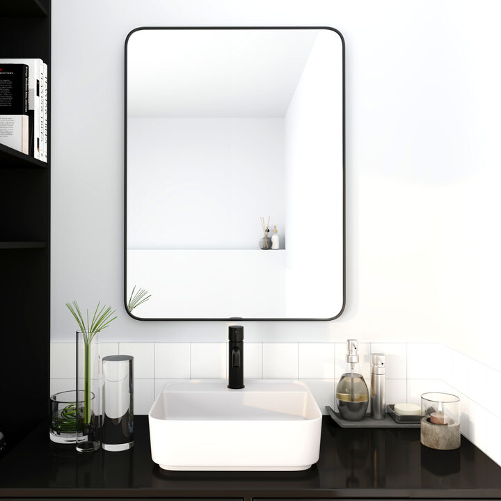 24 X 32 Inch Bathroom Mirror Aluminum Frame
