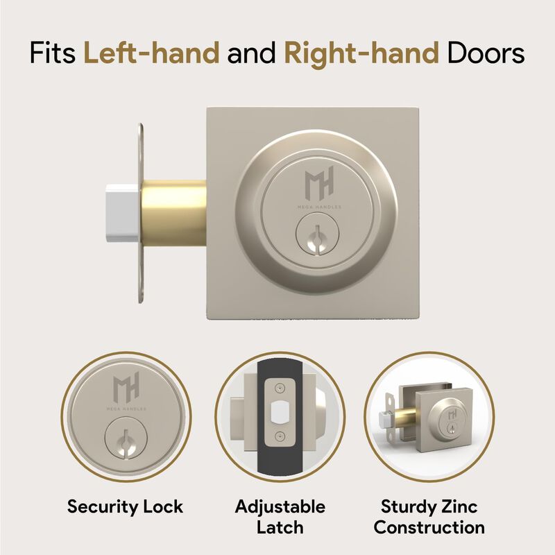 Mega Handles | Robell Square Deadbolt