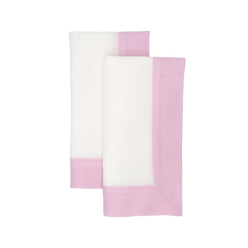 Blush Linen Napkins, Set of 4