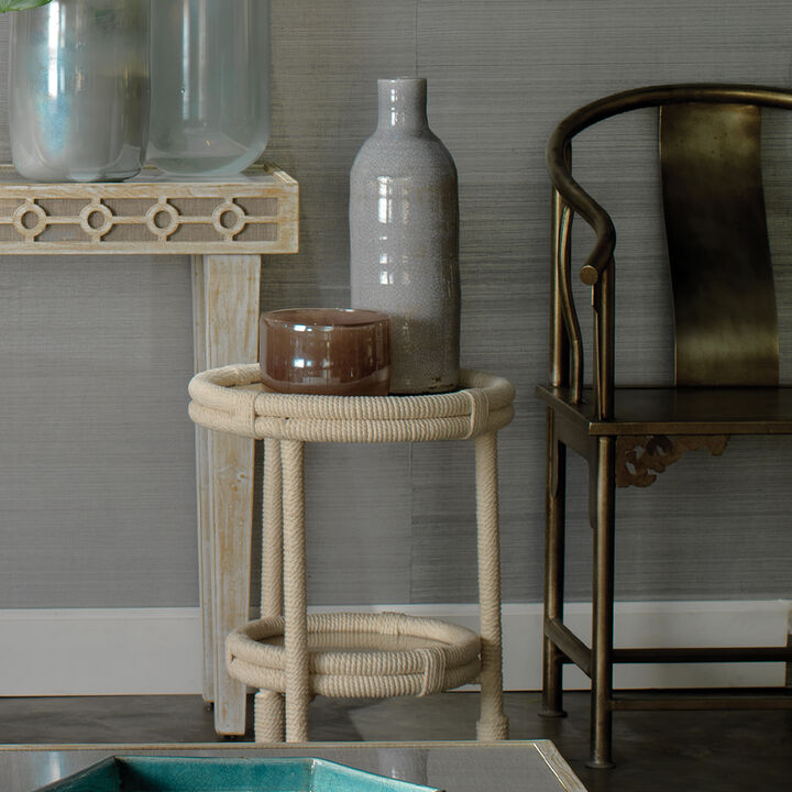 Delta Cotton Rope Side Table