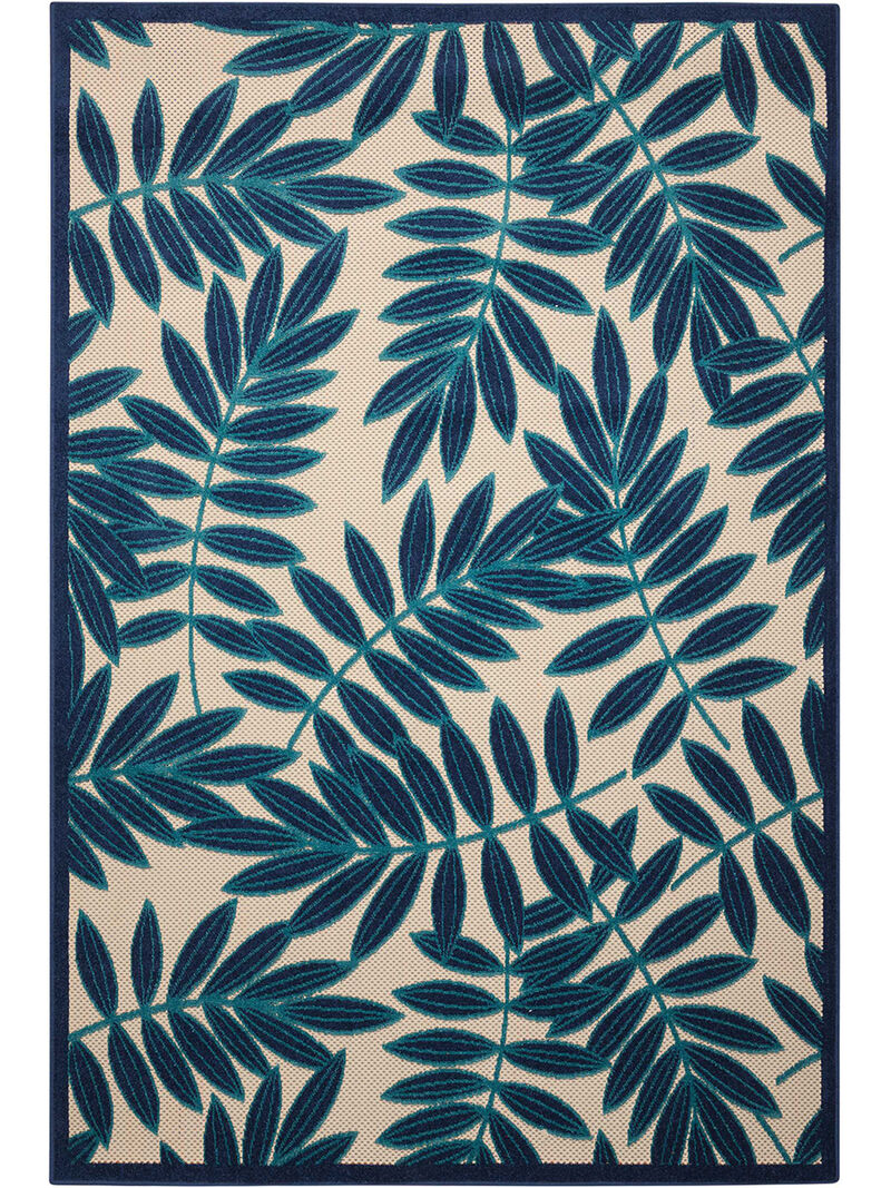 Aloha ALH18 Navy 3'6" x 5'6" Rug