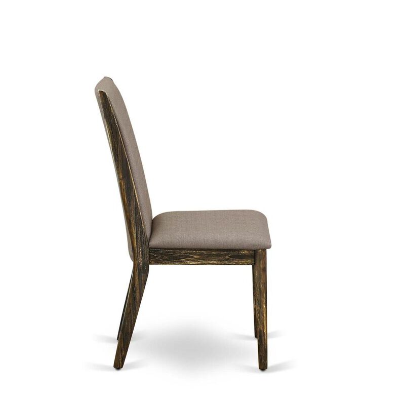 East West Furniture Parson Chairs-, LAP7T16