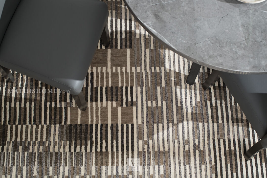 Graphite Gravity 5'3" x 8' Rug