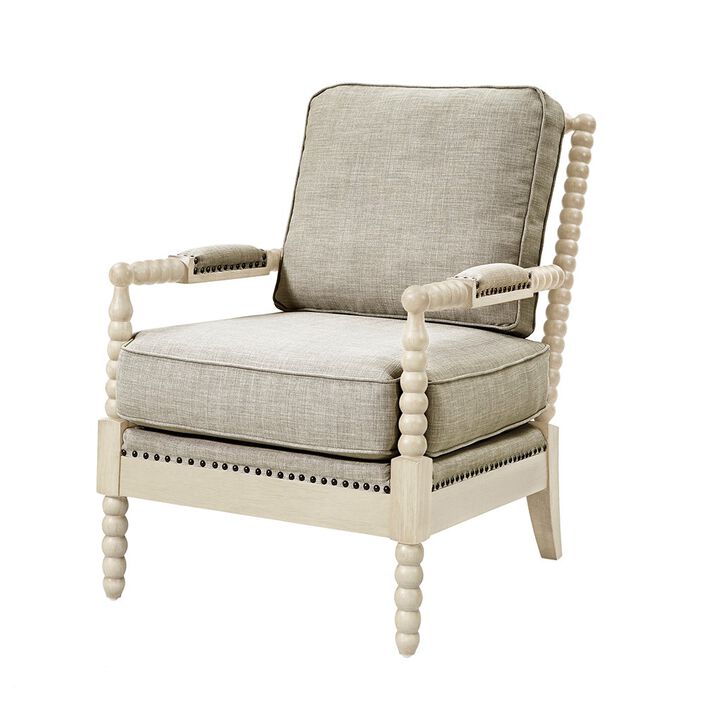 Gracie Mills Castaneda Classic Accent Arm Chair with removable Seat and Back Cushion