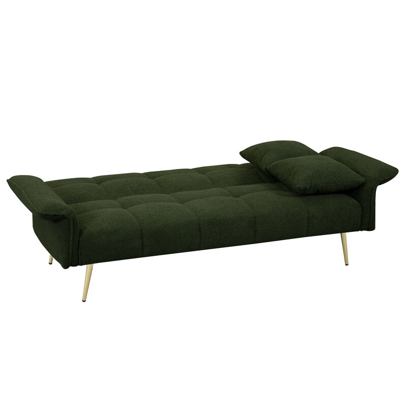 Merax Convertible Sleeper Sofa Bed Futon Loveseat