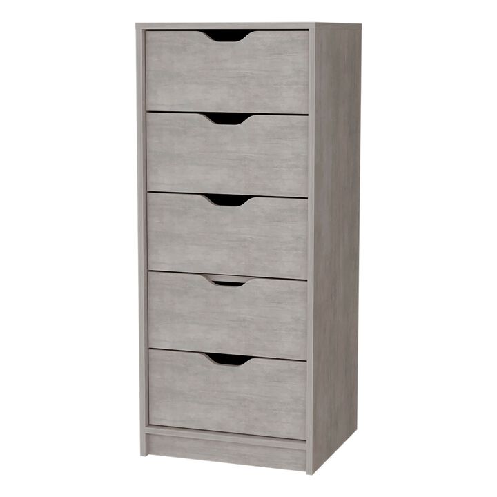 Dillon 5 Narrow Drawer Dresser