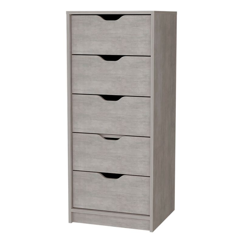 Dillon 5 Narrow Drawer Dresser