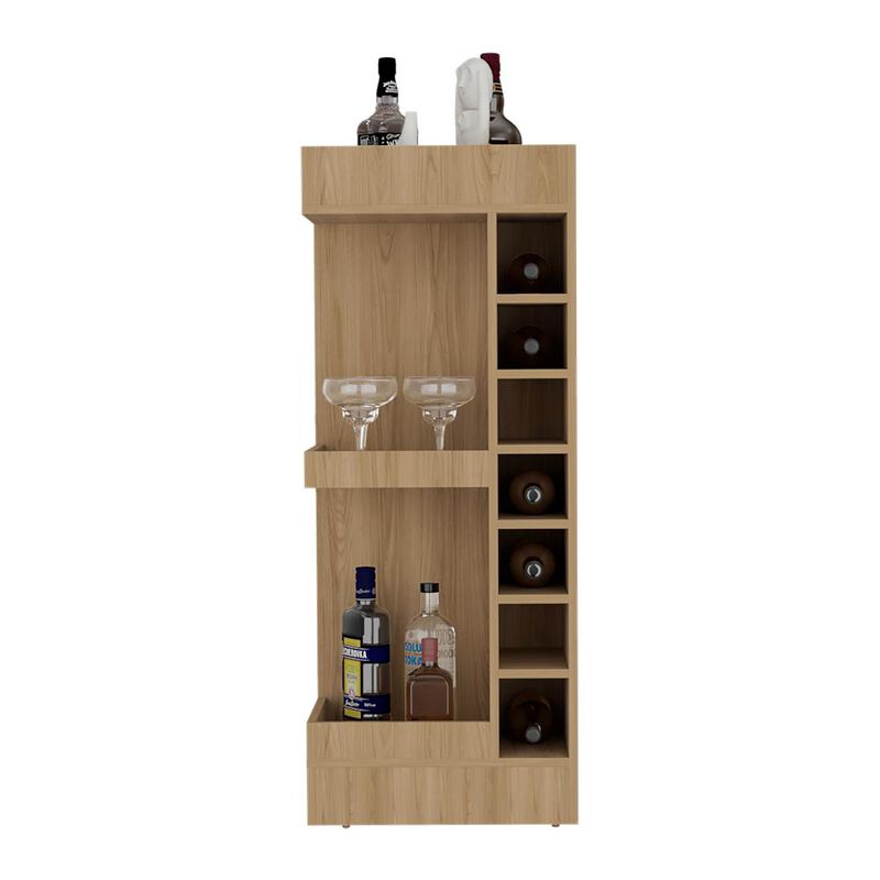 Glen Lyon Bar Cabinet, Living Room, Light Pine