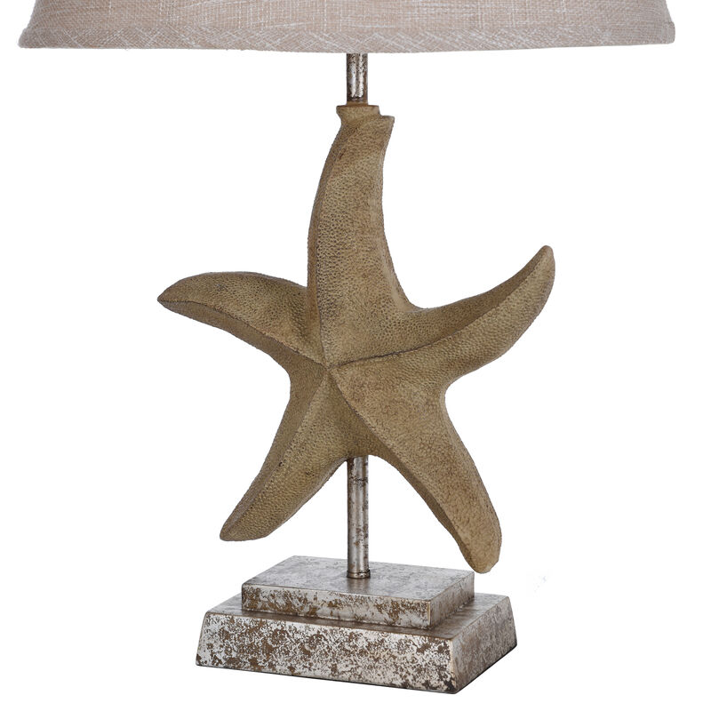 Starfish Motif Table Lamp (Set of 2)