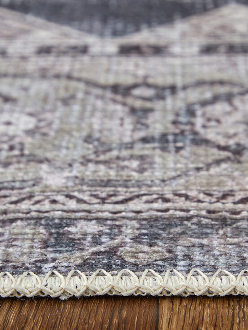 Percy 39PBF 7'10" x 9'10" Gray/Ivory/Taupe Rug