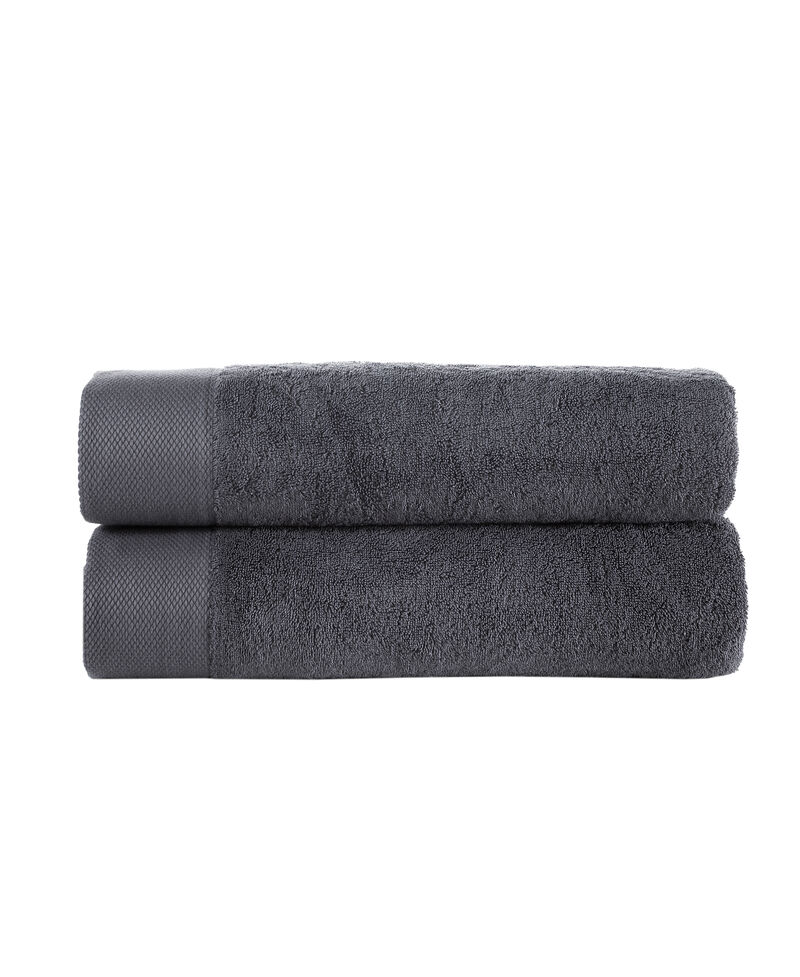 Brooks Brothers Solid Signature 2 pcs Bath Sheets