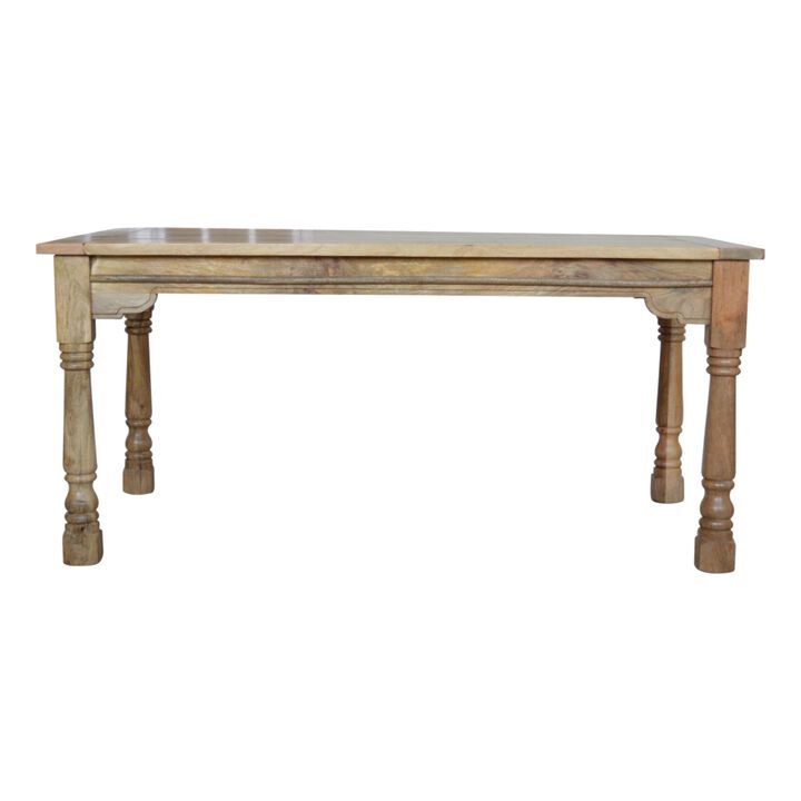 Granary Extension Solid Wood Oak-ish Dining Table