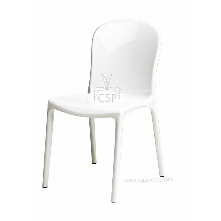 Commerical Seating ProductsWhite Genoa Chairs