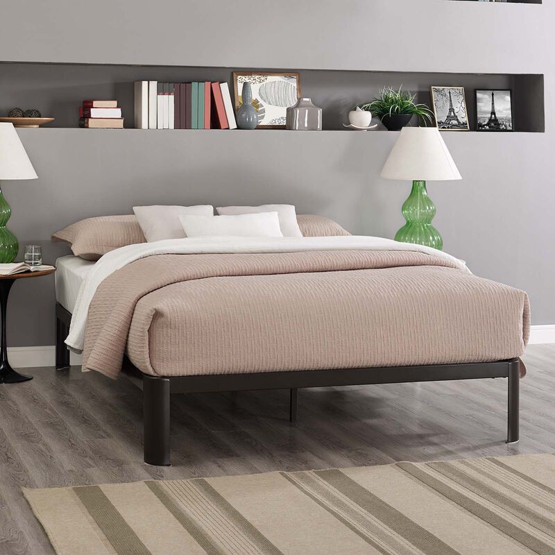 Corinne Full Bed Frame - Brown