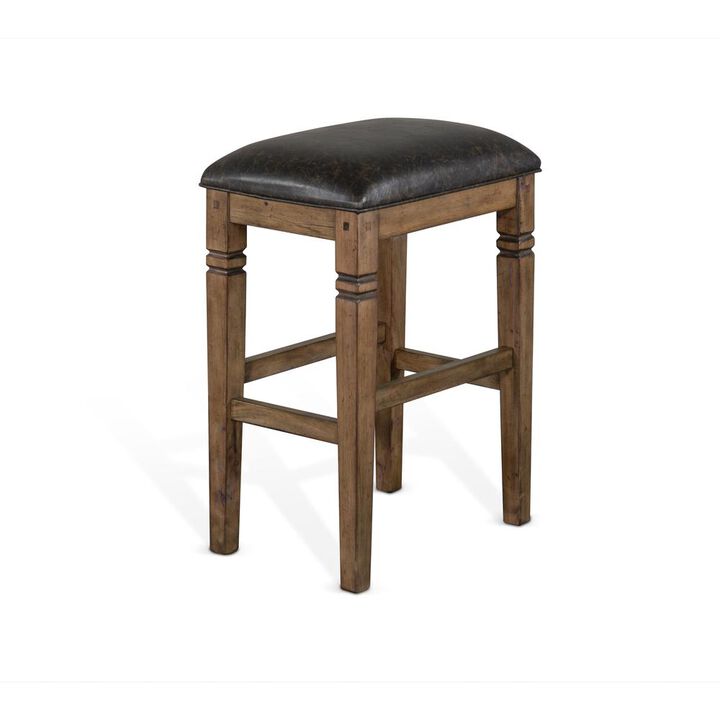 Sunny Designs Bar Backless Stool, Cushion Seat