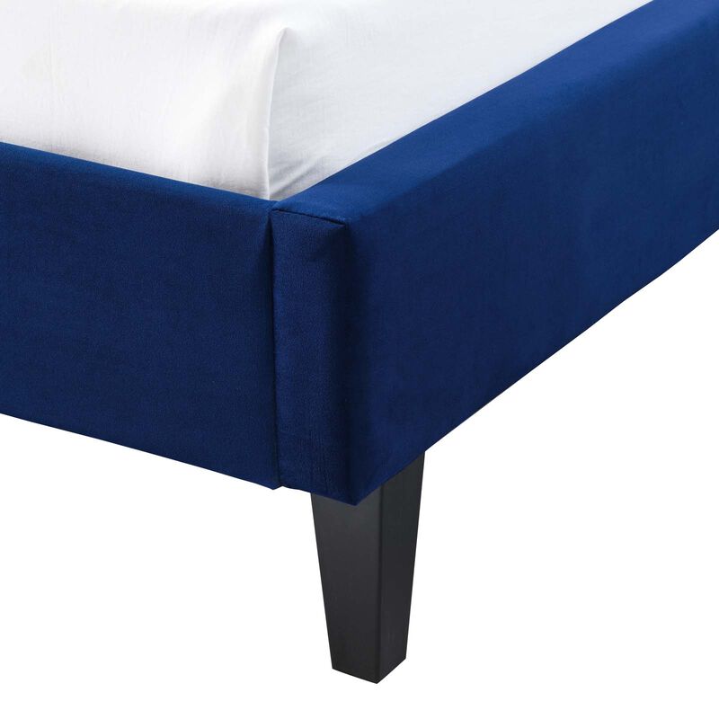 Modway - Penelope Tufted Wingback Queen Performance Velvet Platform Bed