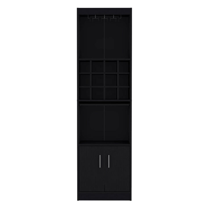 Bar Cabinet Fulton, Living Room, Black