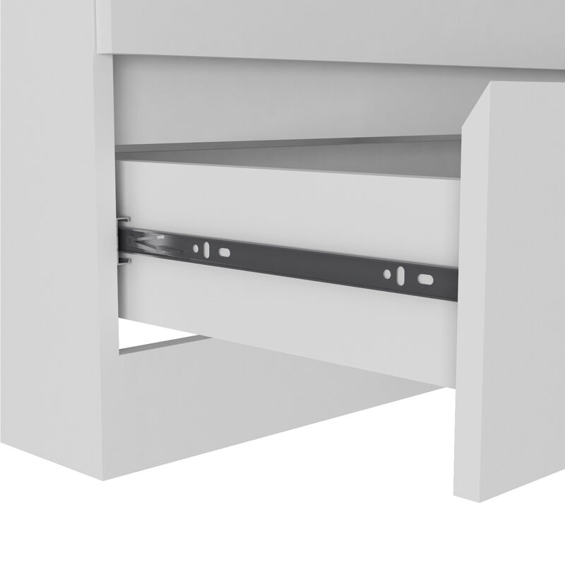 DEPOT E-SHOP Cocora 6 Drawer Double Dresser, Superior Top, Black