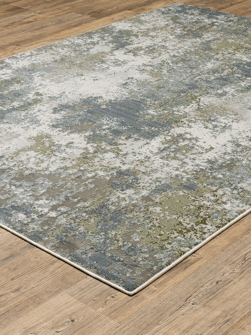 Caravan 3'3" x 5' Blue Rug