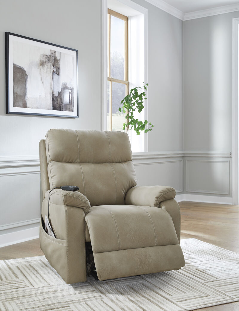 Sand Power Lift Recliner
