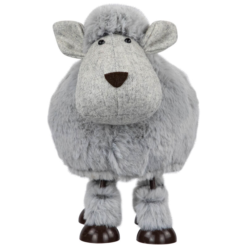 Bouncing Sheep Table Top Easter Figure - 7.5" - Gray