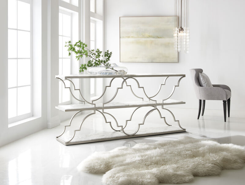 Melange Golden Gate Console in Gold