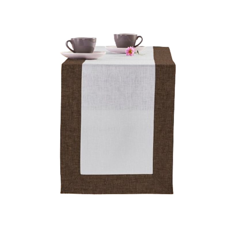 Solino Home 100% Pure Linen Table Runner | Contempo