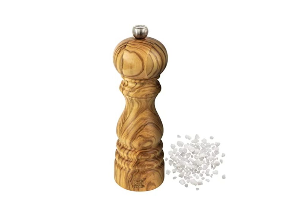 Paris Olivier Salt Mill 18cm - 7in Olive Wood
