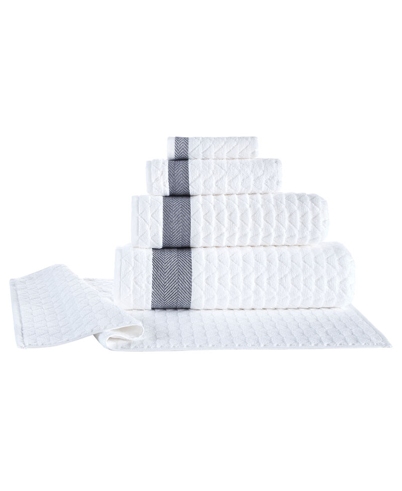Brooks Brothers Herringbone 4 pcs Wash Towels