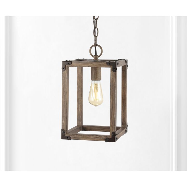 Magnolia Adjustable Iron Rustic Farmhouse LED Pendant