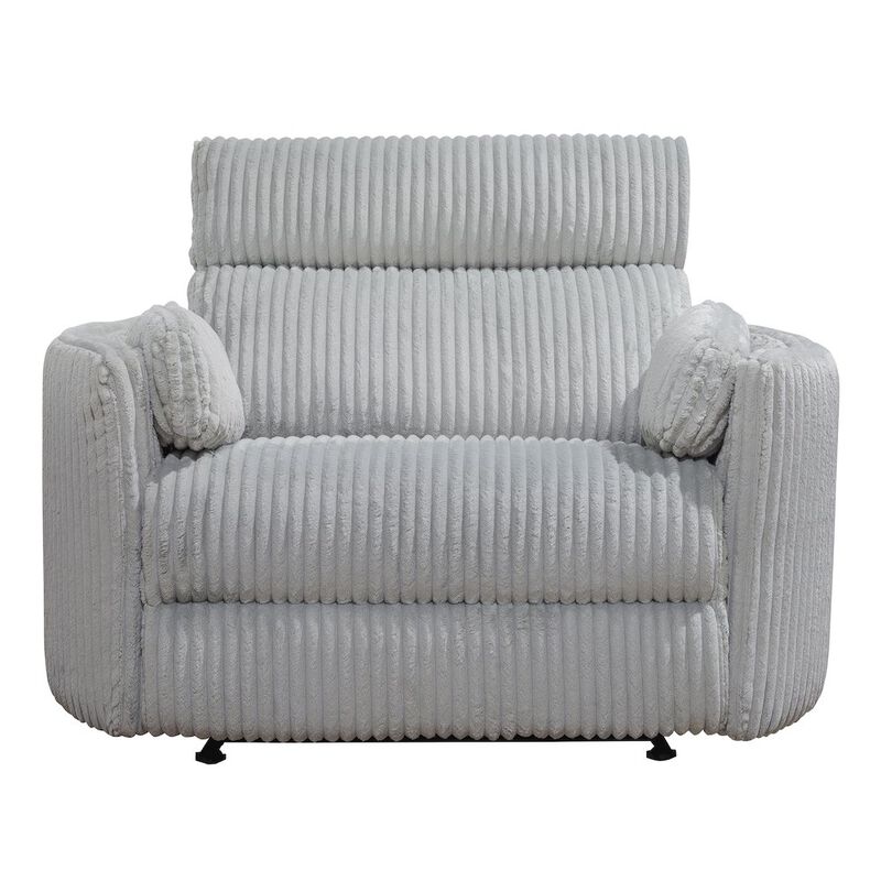 Parker Living Mega Grey Extra Wide Power Glider Recliner Two Pack