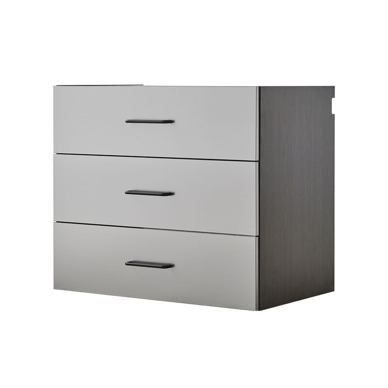Astro Series 32 in. W x 28 in. H x 20 in. D Metal Wall Mounted Base Drawer Storage Cabinet