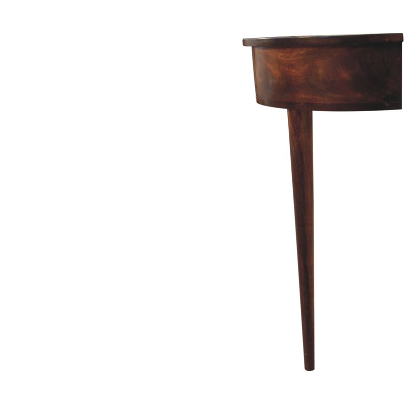 Artisan Furniture Solid Wood Backless Mounted Chestnut Console