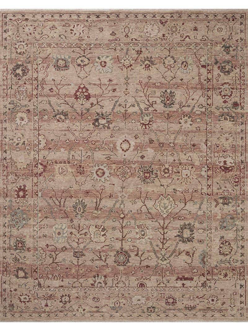 Dominic DOM01 Clay/Rust 5'6" x 8'6" Rug