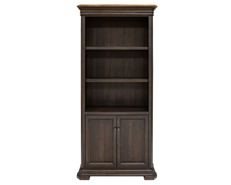 Executive Bookcase With Doors