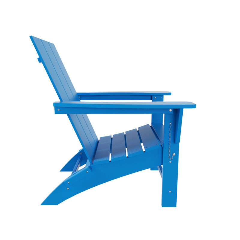 WestinTrends Modern Folding Adirondack Chair (Set of 4)