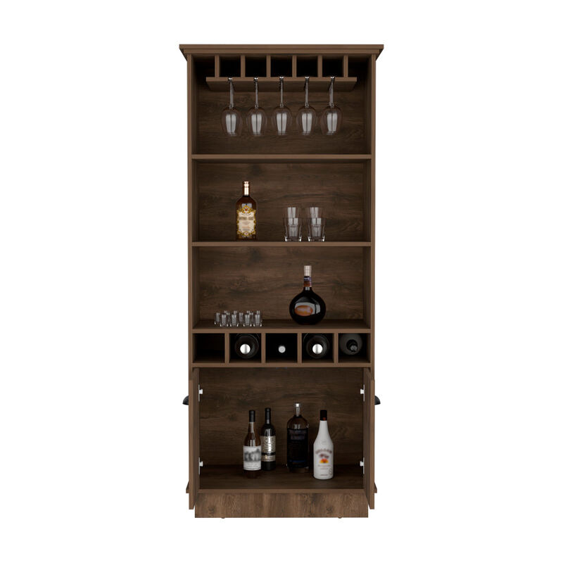 Bar Cabinet Taholah, Living Room, Dark Brown