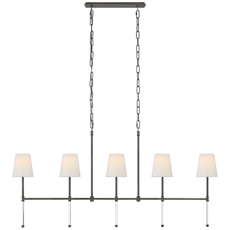 Camille Med Linear Chandelier