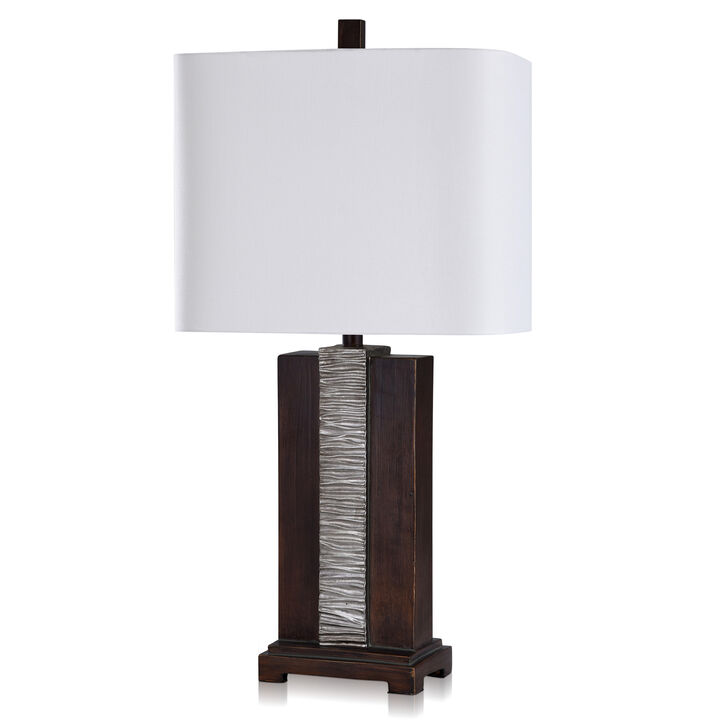 Barbados & Platinum Table Lamp
