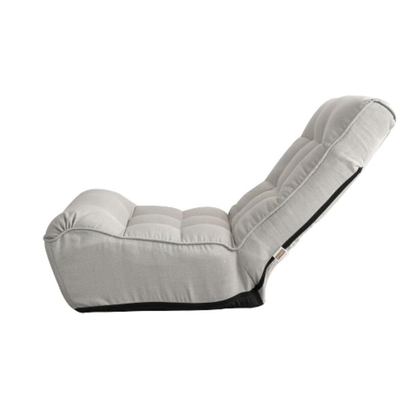 Hivvago Single Seater Japanese Style Thick Cushioned Lazy Tatami Recliner Sofa
