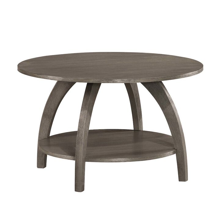 Convenience Concepts Aldrin Coffee Table with Shelf