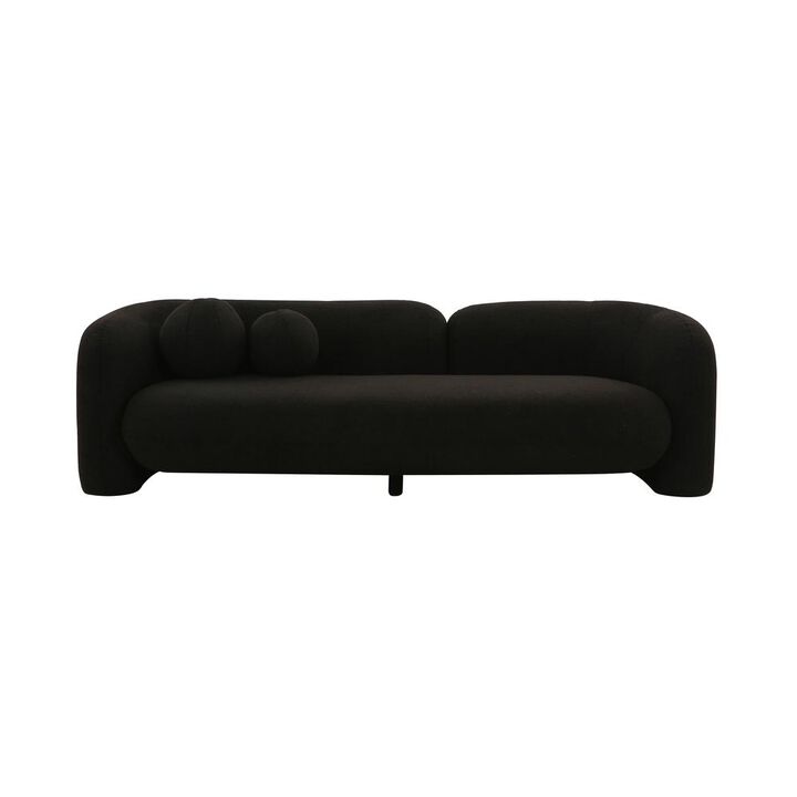 Belen Kox Luxe Fur Asymmetric Sofa, Belen Kox
