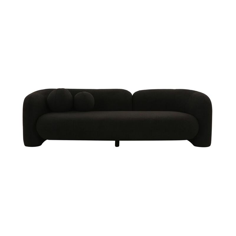 Belen Kox Luxe Fur Asymmetric Sofa, Belen Kox