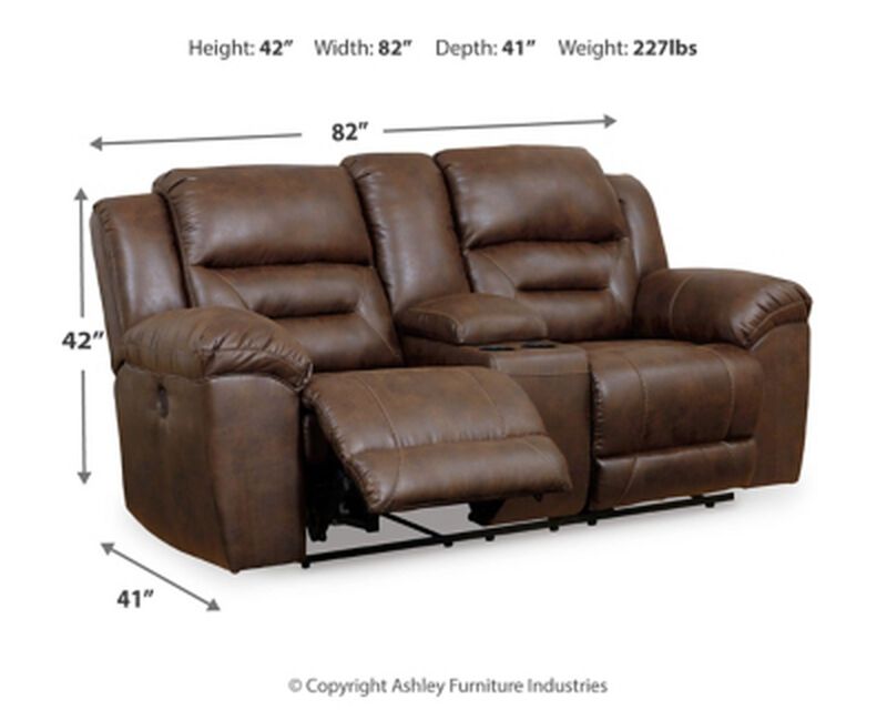 Stoneland PWR Recline Loveseat W/Console