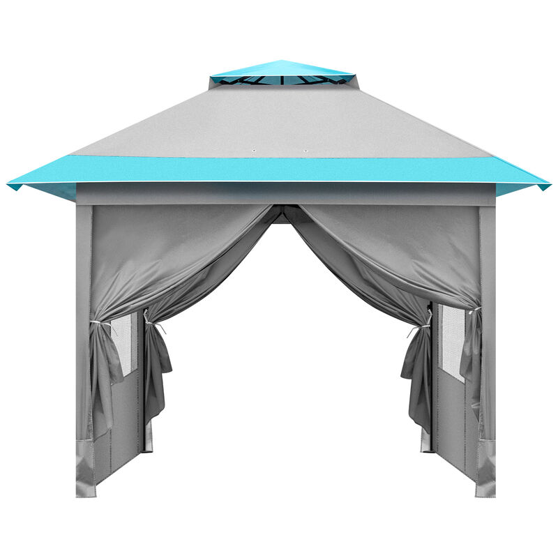 Portable Outdoor Pop-Up Canopy for Beach or Backyard Use