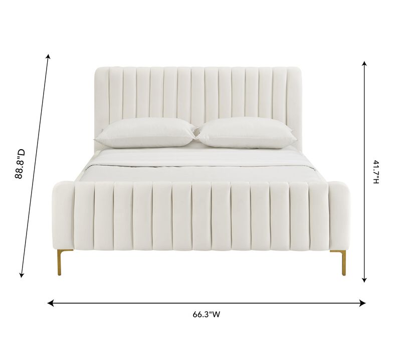 Angela Grey Bed in Queen
