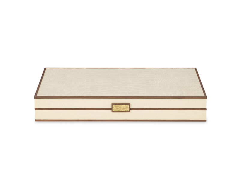 Cream Leather Game Board
