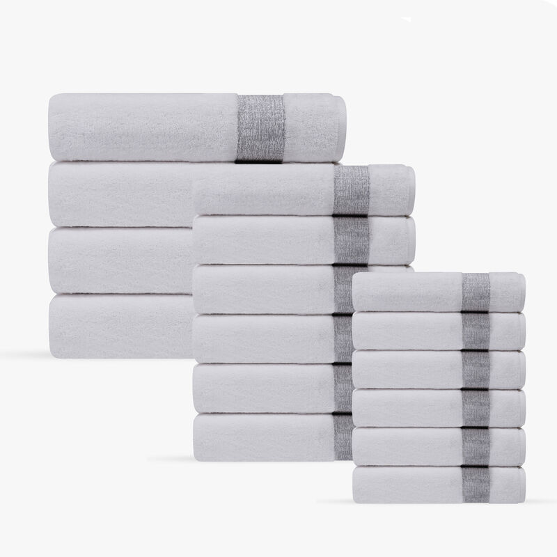 Pera 16 pcs Turkish Towels Set