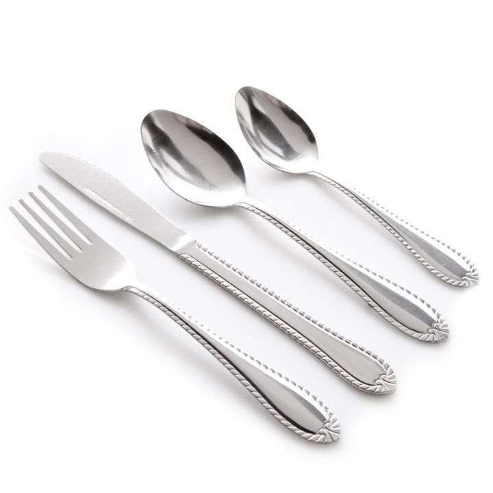 Gibson Home New Wilmington Flatware Set, Set of 24