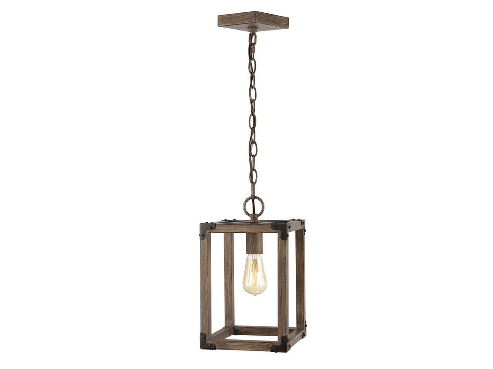 Magnolia Adjustable Iron Rustic Farmhouse LED Pendant